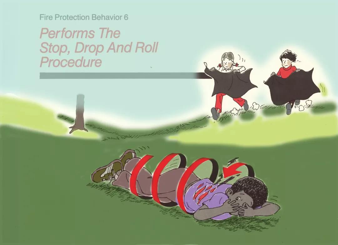 美國消防協會為《學防火》教程配了神奇畫風的系列漫畫 美國消防協會為《學防火》教程配了神奇畫風的系列漫畫